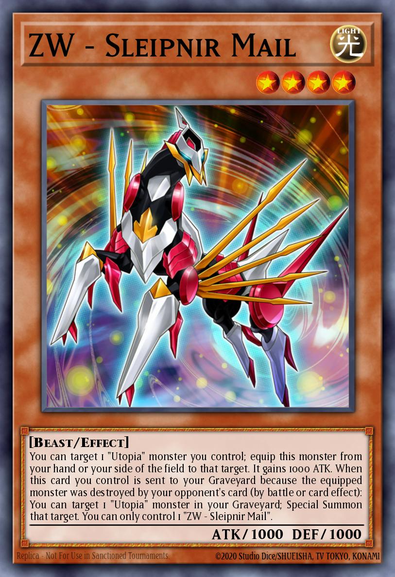 ZW - Sleipnir Mail Common PRIO-EN096 Primal Origin Yugioh card