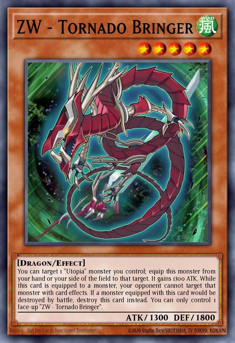 ZW - Tornado Bringer Rare CBLZ-EN006 Cosmo Blazer Yugioh card