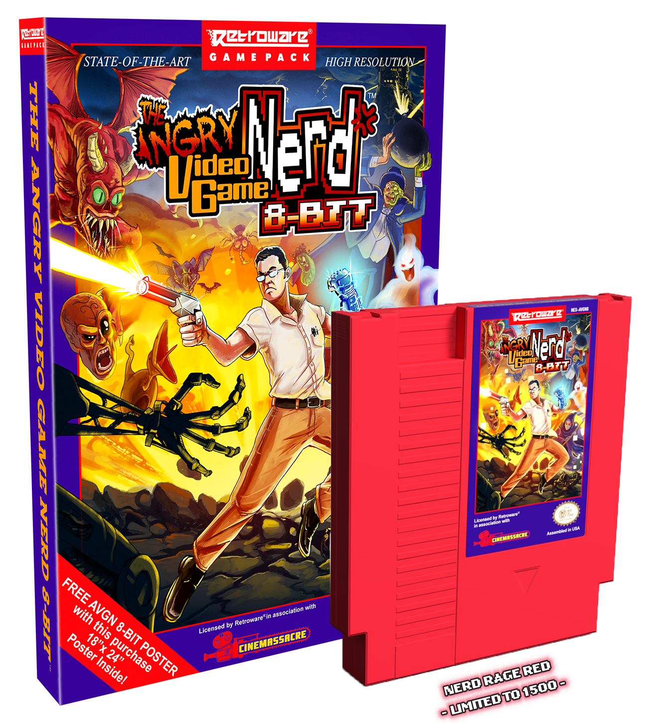 Angry Video Game Nerd 8-bit Limited Edition (NES)