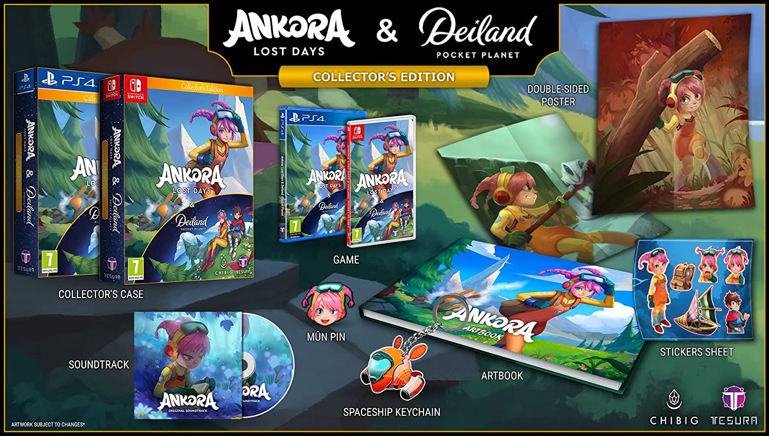 Ankora: Lost Days & Deiland: Pocket Planet Collector’s Edition