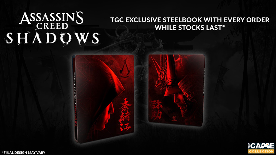 Assassin’s Creed Shadows Steelbook
