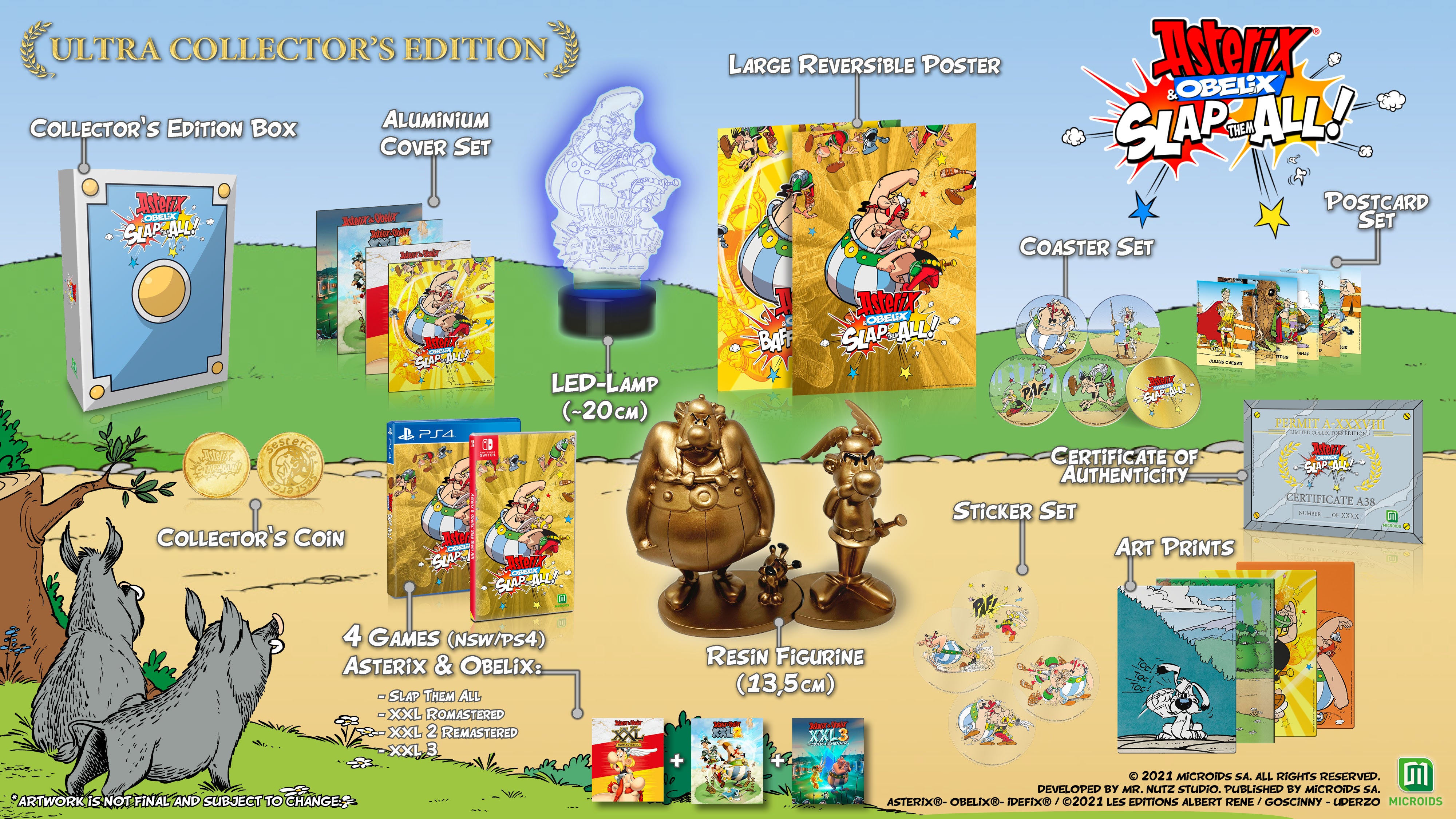 Asterix & Obelix - Slap them All! Ultra Collector's Edition (NSW)
