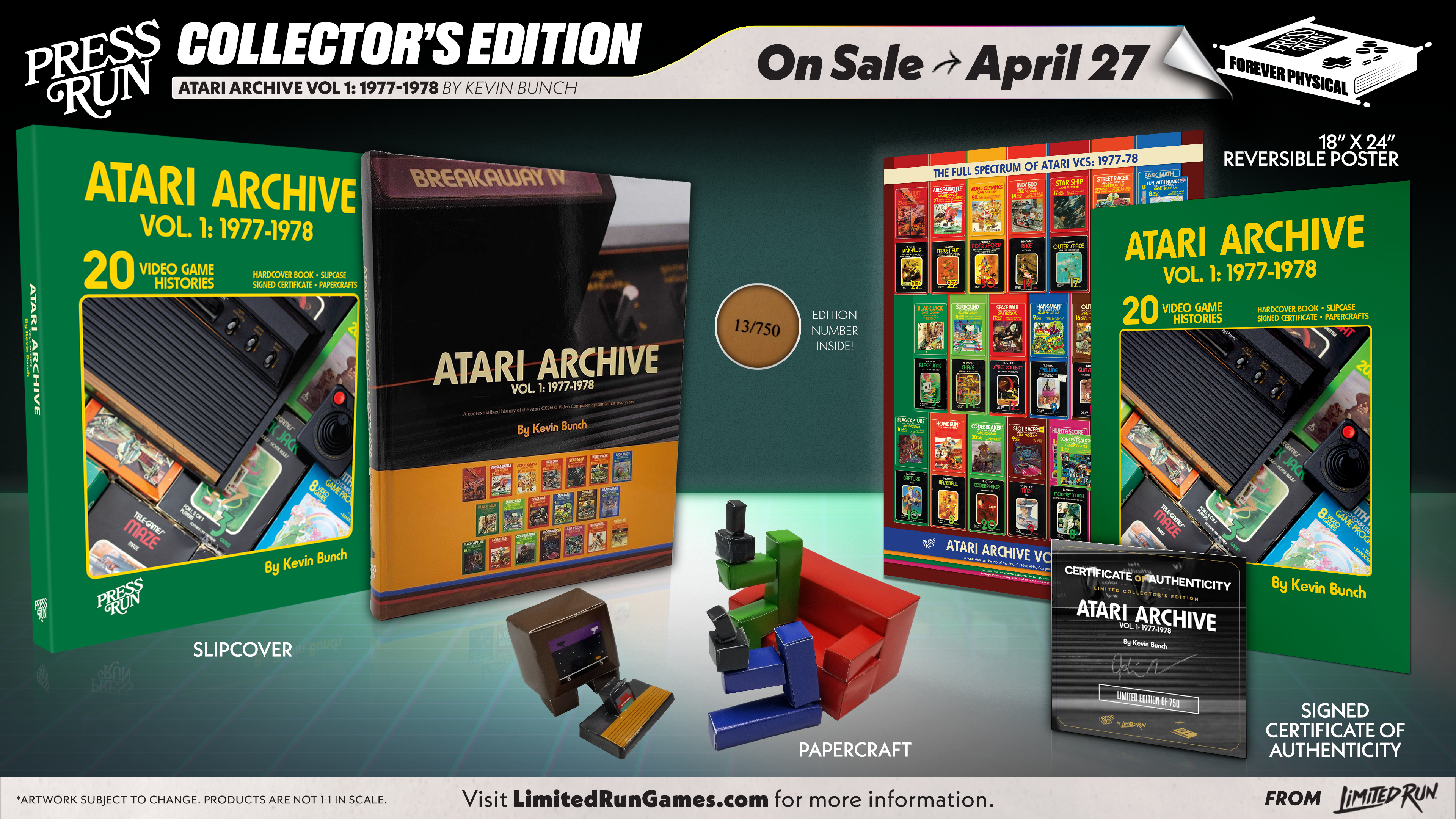 Atari Archive Vol. 1 Collector's Edition (Hardcover)