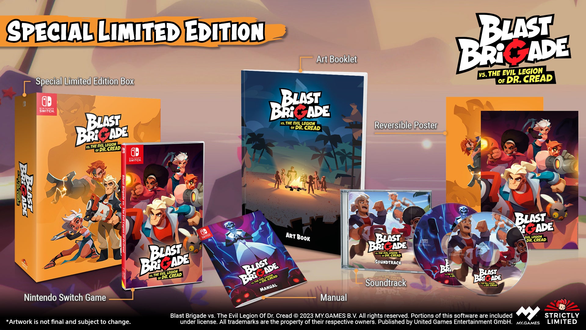 Blast Brigade vs. the Evil Legion of Dr. Cread Special Limited Edition (Nintendo Switch)