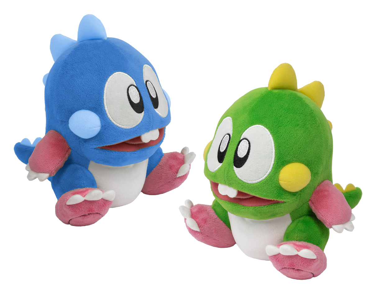 Bubble Bobble Limited Edition Plushie Bundle "Bob & Bub"