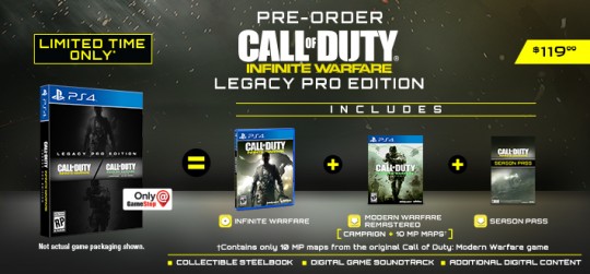 Call of Duty: Infinite Warfare Legacy Pro Edition