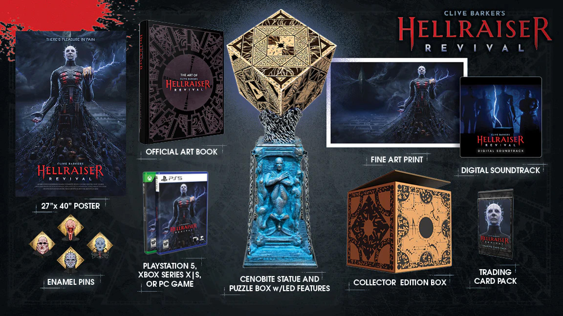 Clive Barker’s Hellraiser: Revival Collector’s Editions