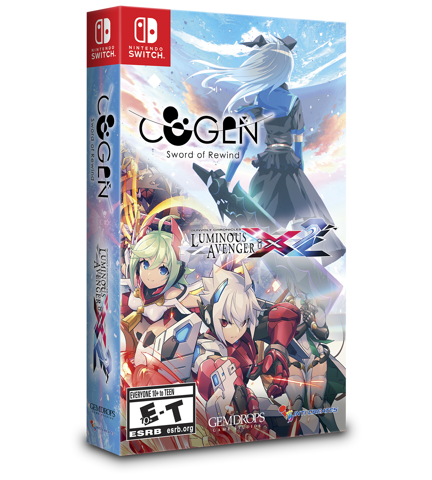 COGEN: Sword of Rewind & Gunvolt Chronicles: Luminous Avenger iX 2 Double Pack (Switch)