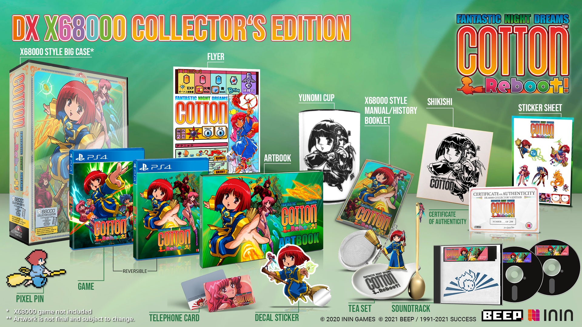 Cotton REBOOT! DX X68000 Edition (PS4)