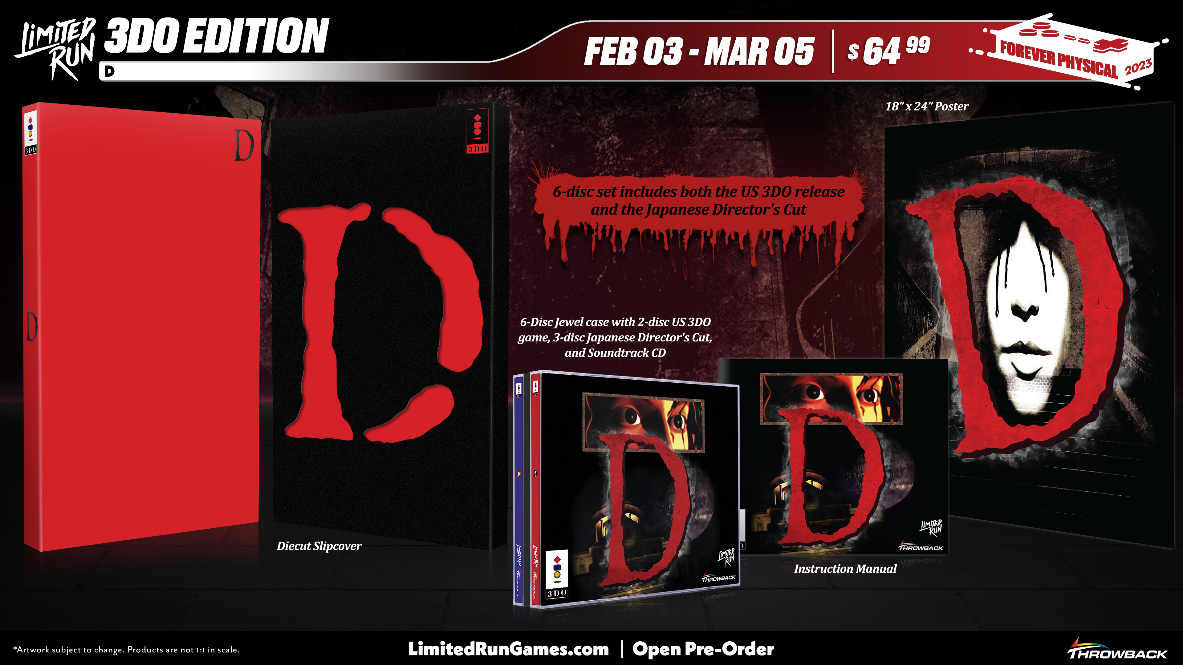 D: The Game Collector's Edition (3DO)