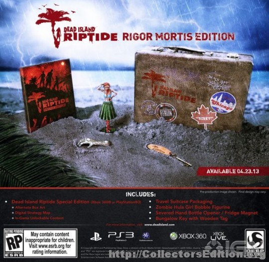 Dead Island Riptide Rigor Mortis Edition