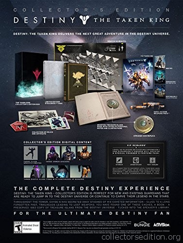 Destiny The Taken King Collector's Edition