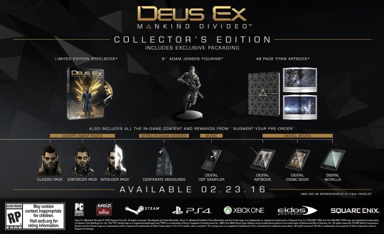 Deus Ex: Mankind Divided Collector's Edition
