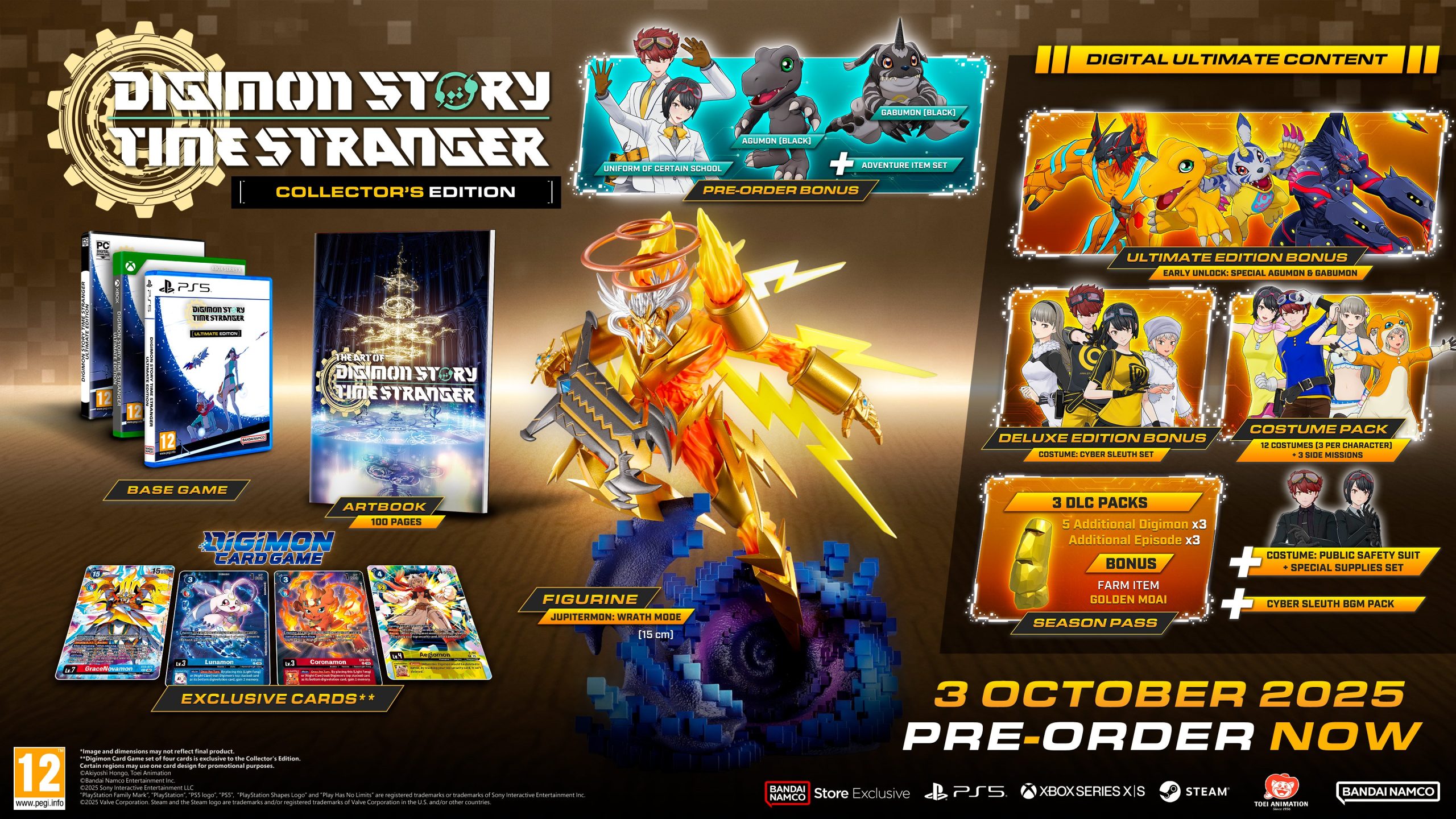 Digimon Story Time Stranger Collector’s Edition