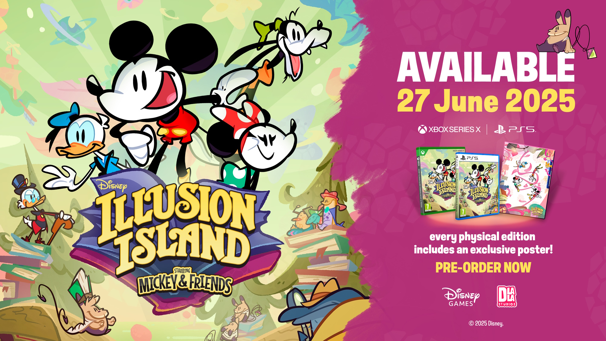 Disney Illusion Island Mickey & Friends