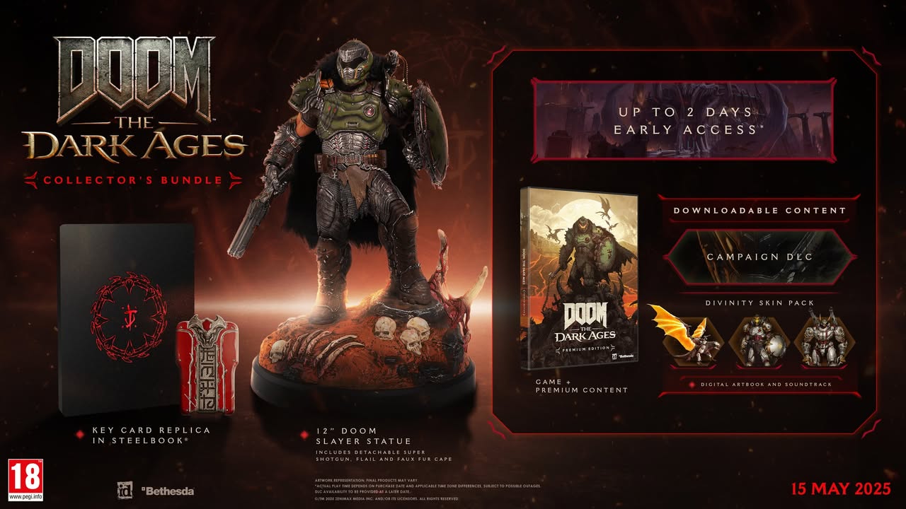 DOOM: The Dark Ages Collector’s Bundle drops to £148.69 on Amazon