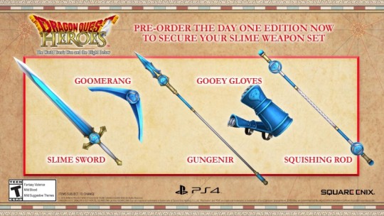 Dragon Quest Heroes: The World Tree's Woe and The Blight Below Day One Edition
