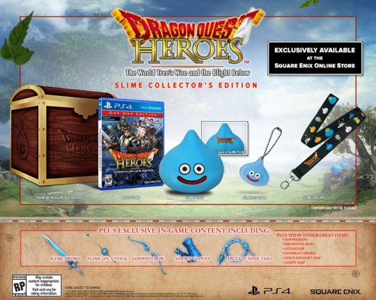 Dragon Quest Heroes: The World Tree's Woe and The Blight Below Slime Collector's Edition