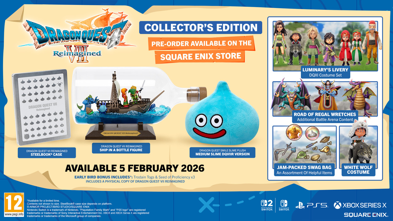 Dragon Quest VII Reimagined Collector’s Edition