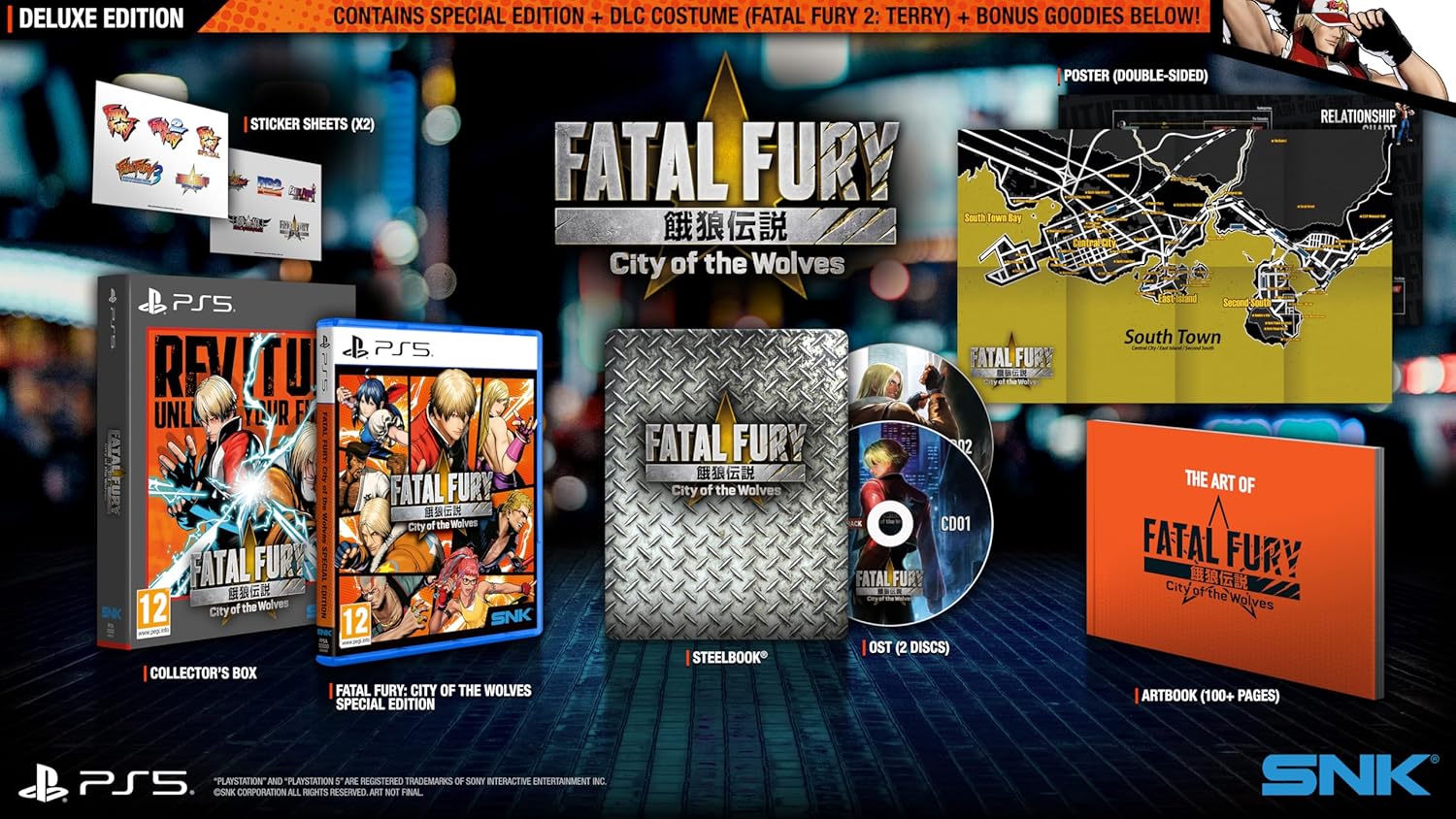 Fatal Fury City of the Wolves Deluxe Edition