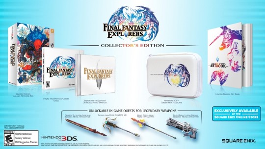 Final Fantasy Explorers Collector's Edition