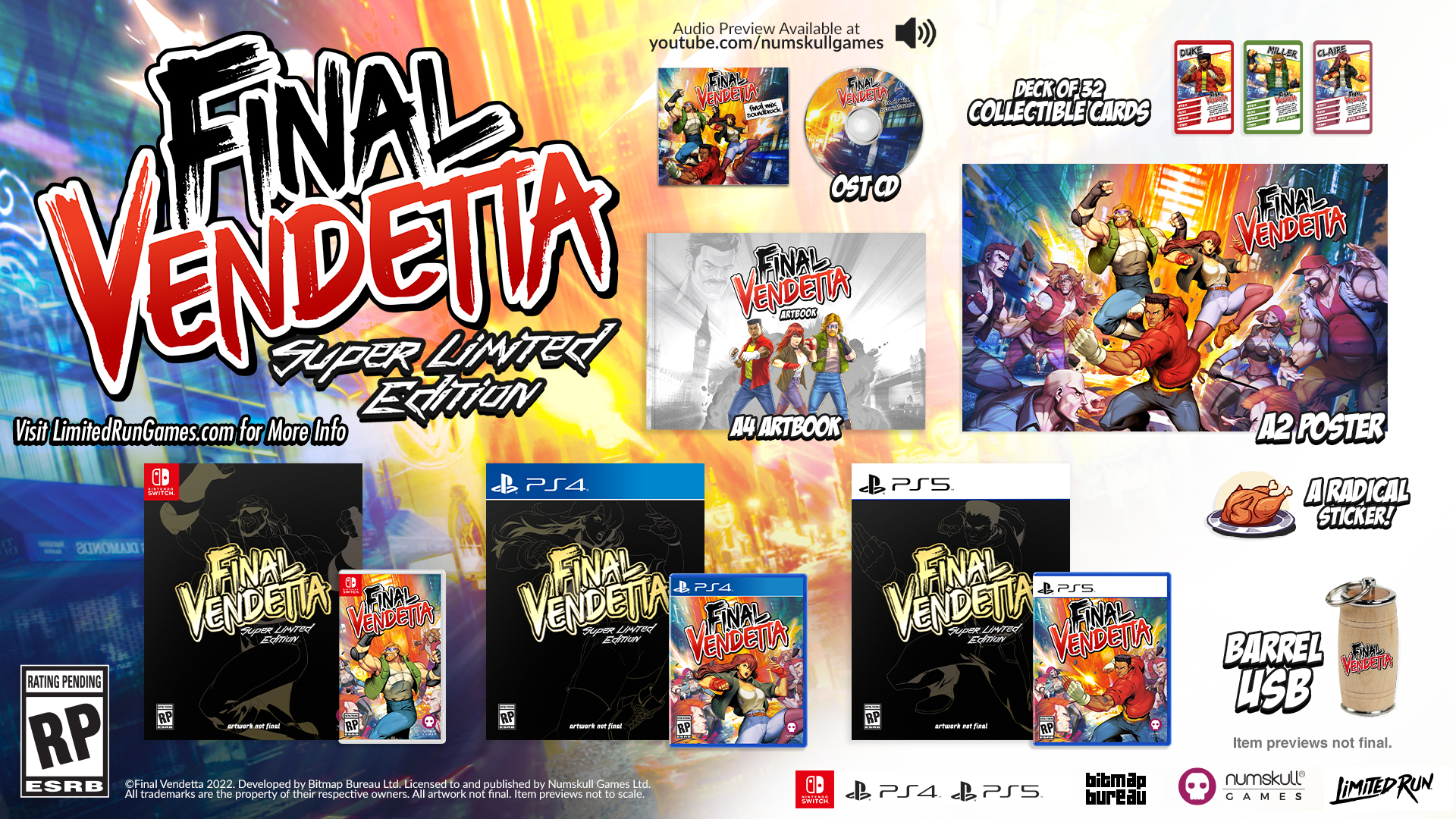 Final Vendetta Super Limited Edition (Switch)