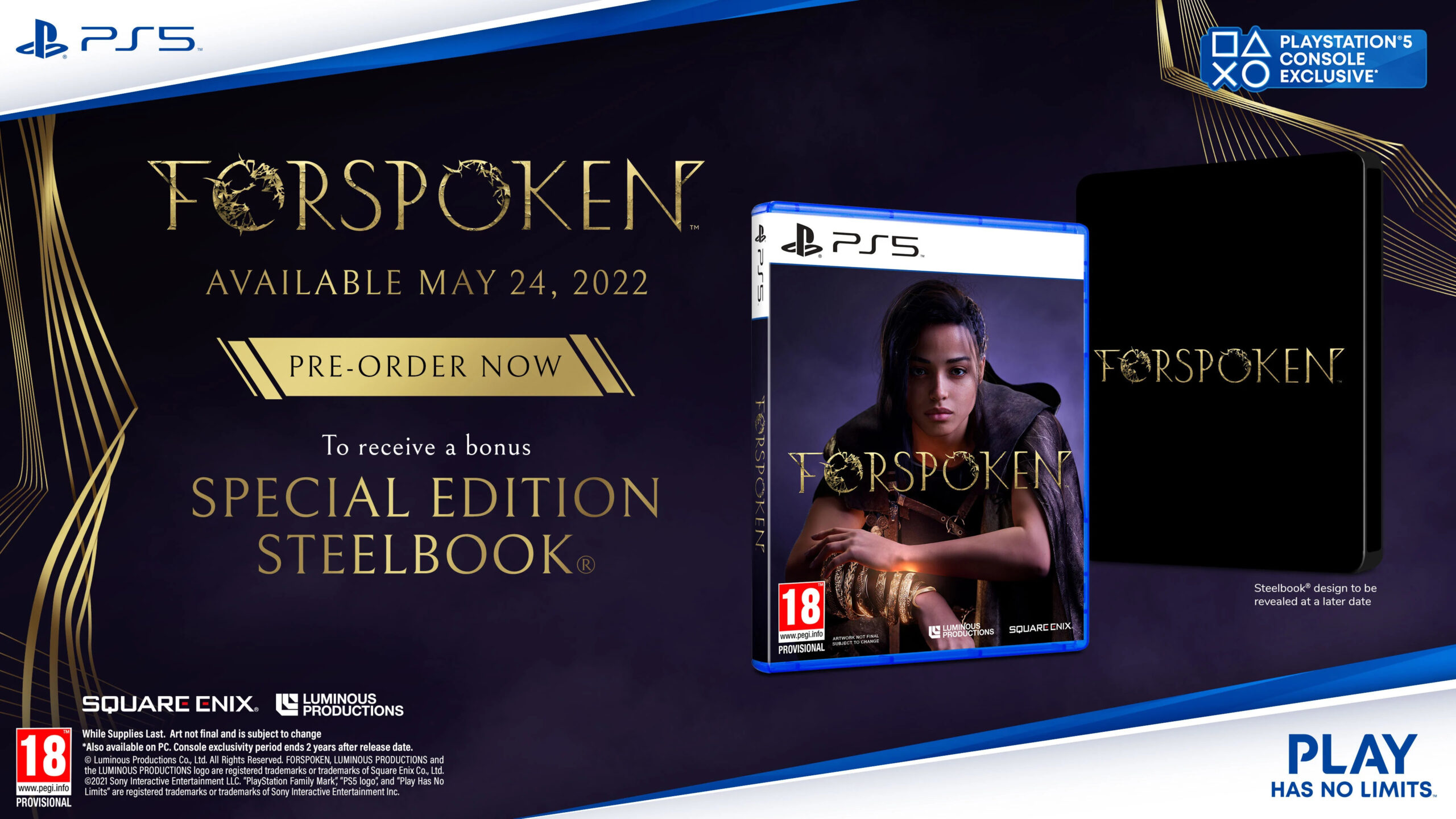 Forspoken Steelbook
