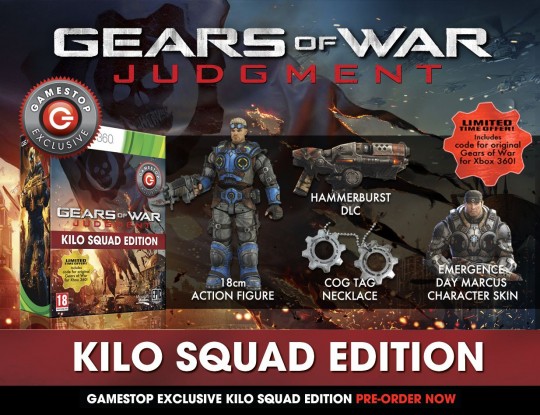 Gears of War: Judgment Kilo Squad Edition