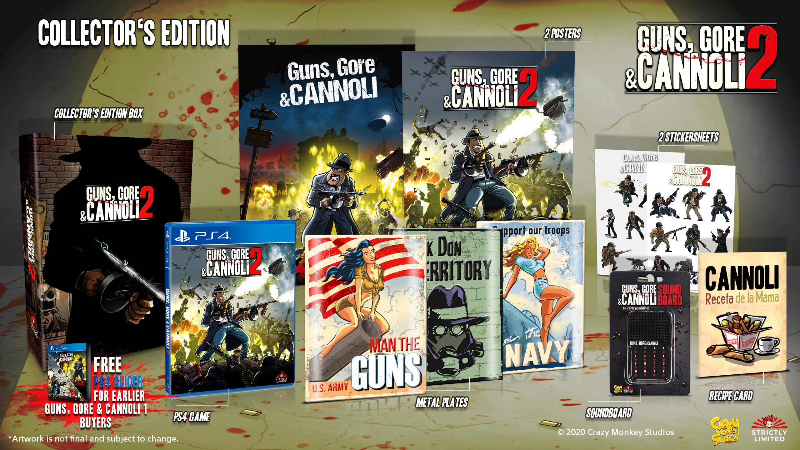 Guns, Gore & Cannoli 2 Collector's Edition (PS4)