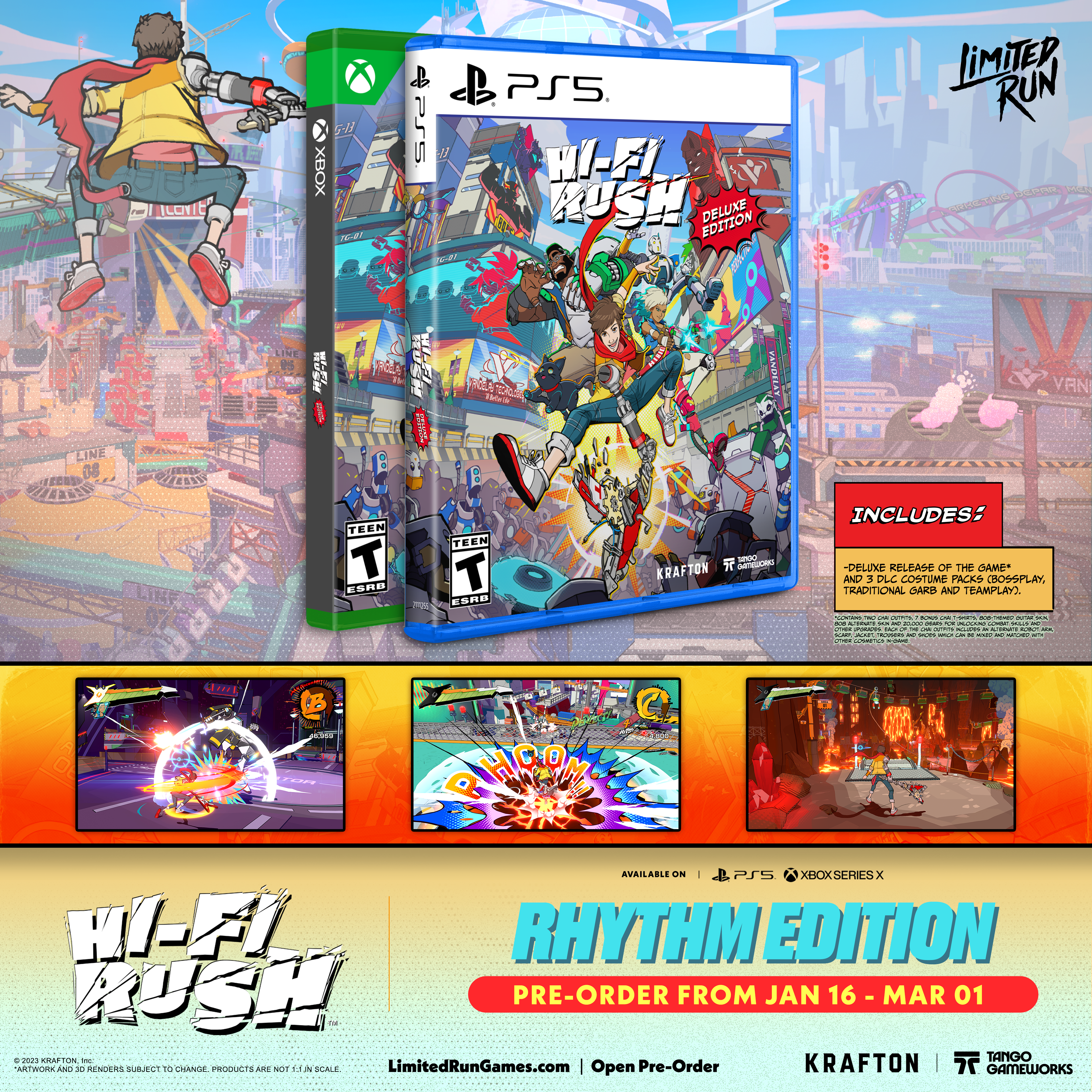 Hi-Fi RUSH Rhythm Edition (PS5, Xbox)