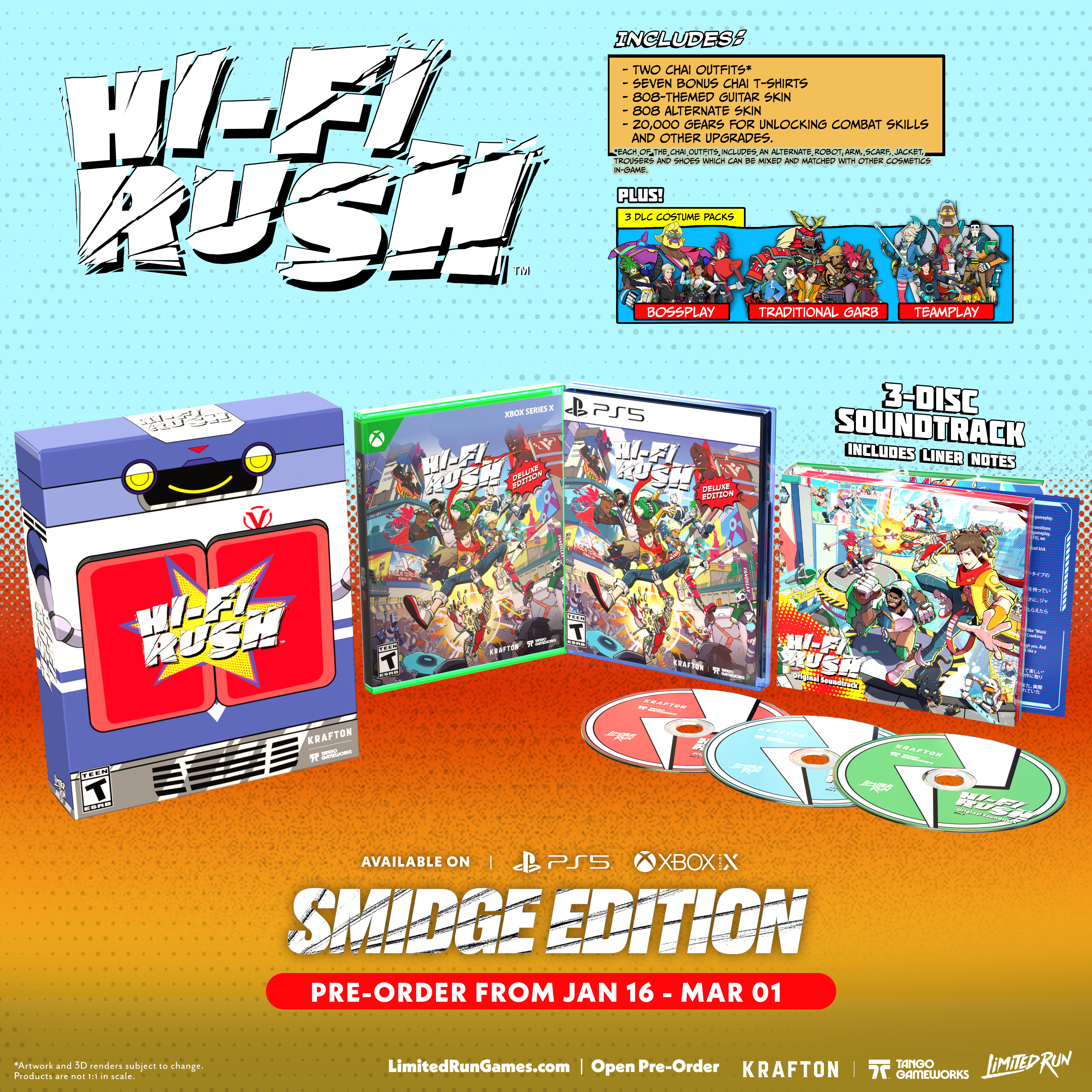 Hi-Fi RUSH Smidge Edition (PS5, Xbox)