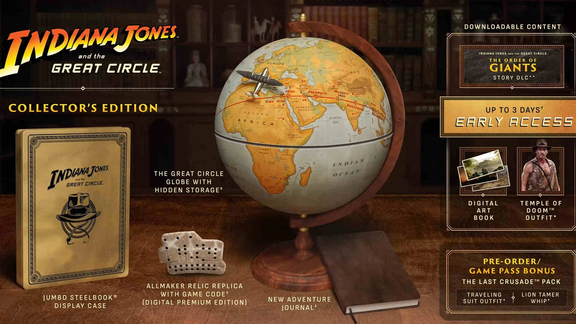 Indiana Jones and the Great Circle Collector’s Edition for £84.31 on Amazon