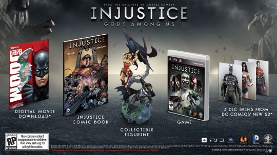 Injustice Gods Among Us Collector's Edition