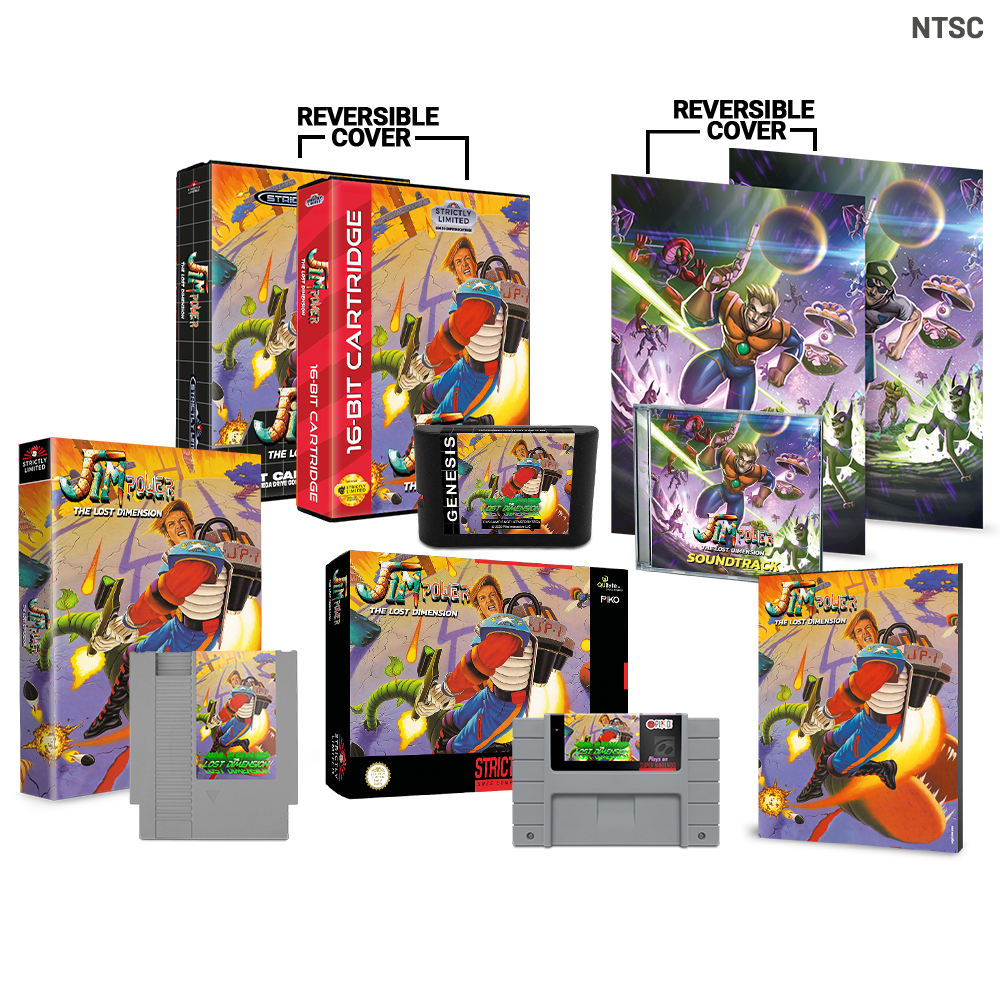 Jim Power: The Lost Dimension – Retro Bundle (NTSC)