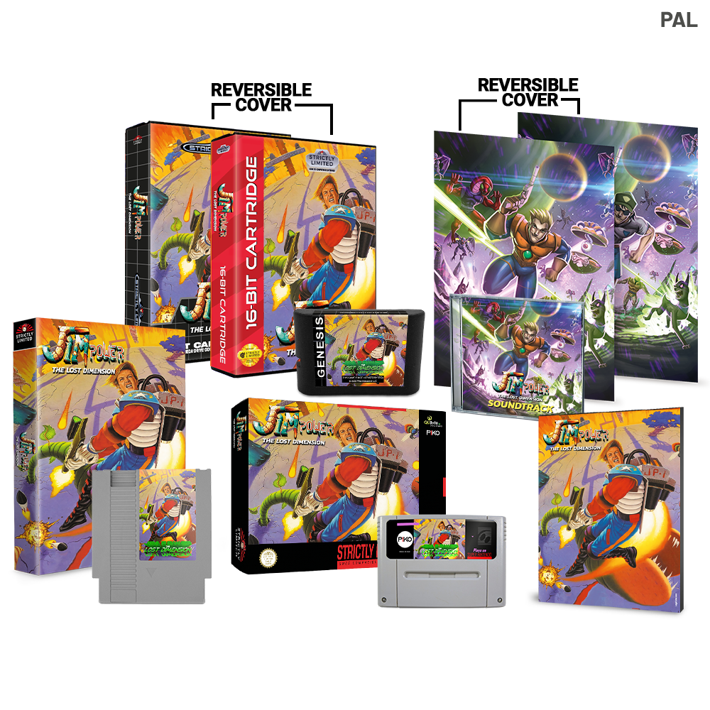 Jim Power: The Lost Dimension – Retro Bundle (PAL)