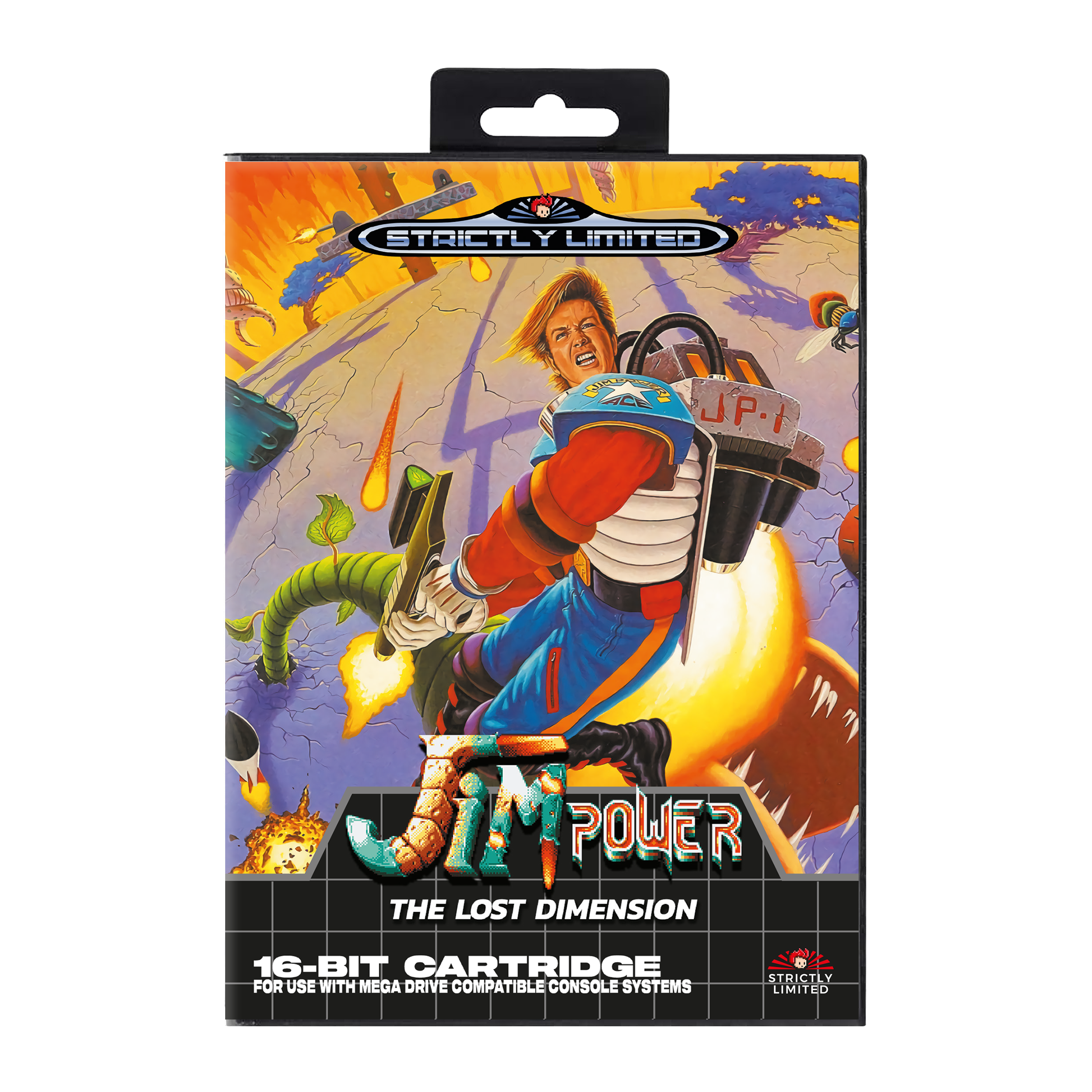 Jim Power: The Lost Dimension (SEGA Mega Drive/Genesis compatible game)