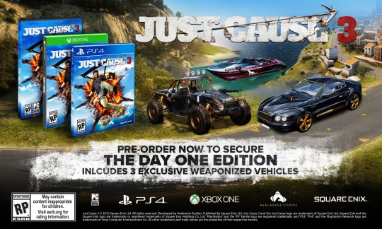 Just Cause 3 Day One Edition