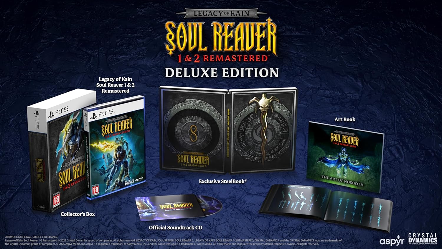 Legacy of Kain: Soul Reaver Remastered Deluxe Edition now £29.99 on Amazon