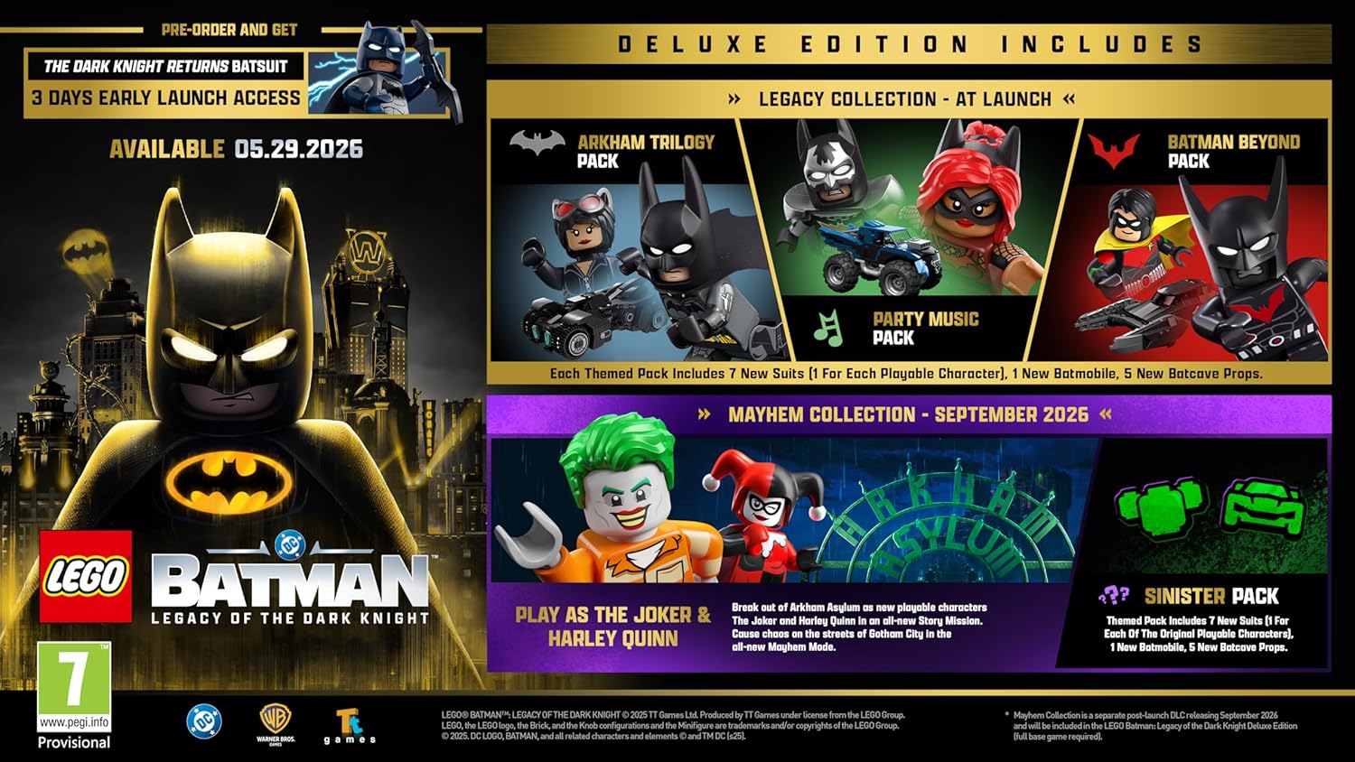 LEGO Batman: Legacy of the Dark Knight Deluxe Edition