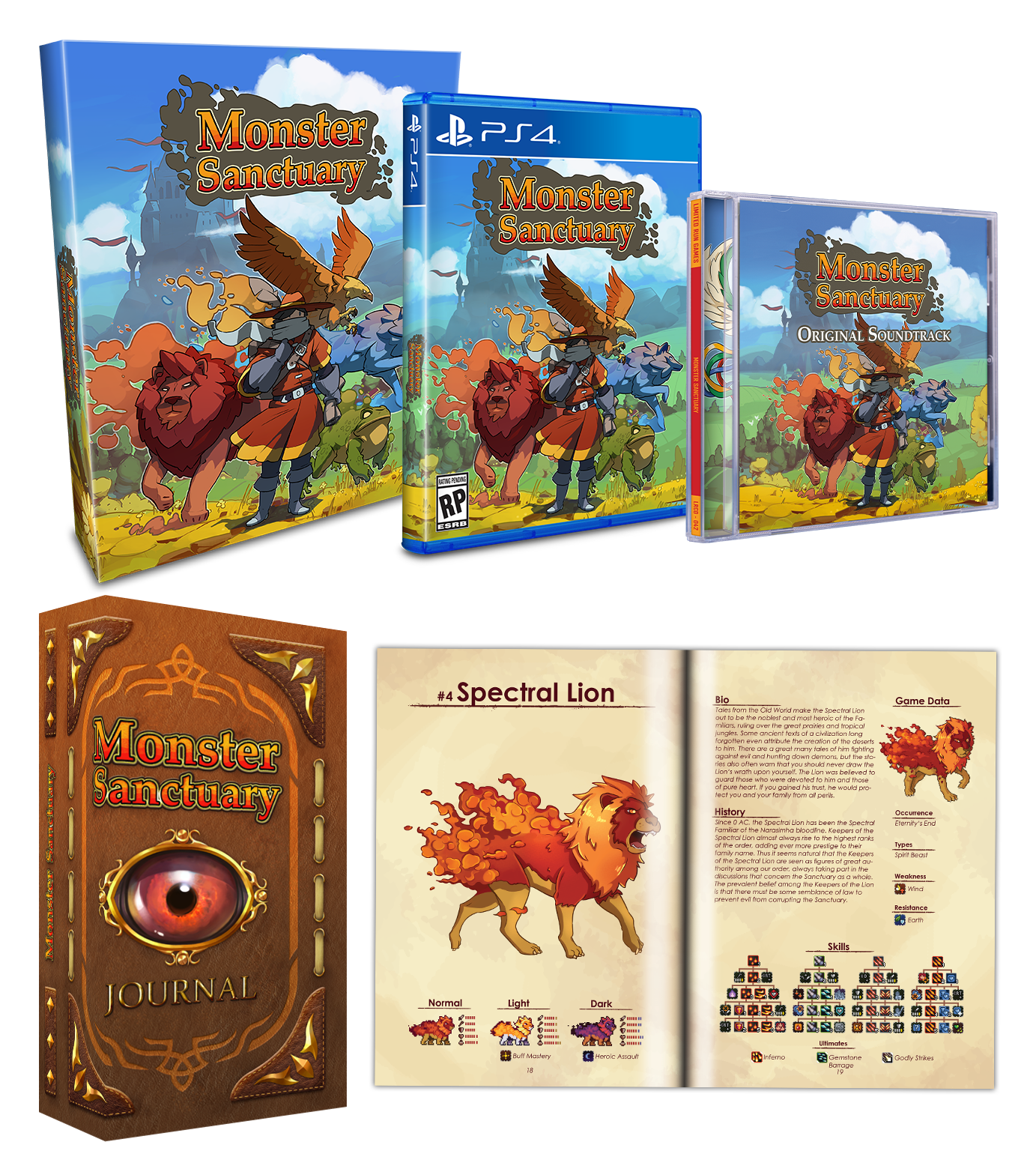 Limited Run #438: Monster Sanctuary Collector's Edition (PS4)