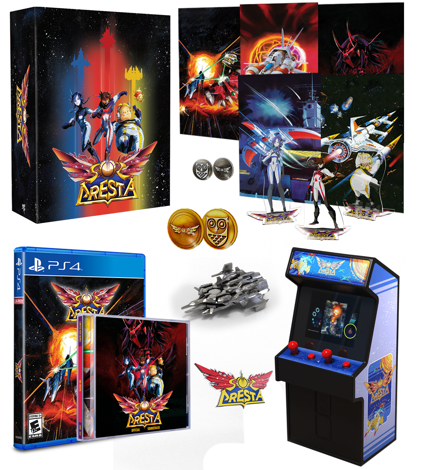 Limited Run #447: SOL CRESTA Dramatic Edition Collector's Package (PS4)