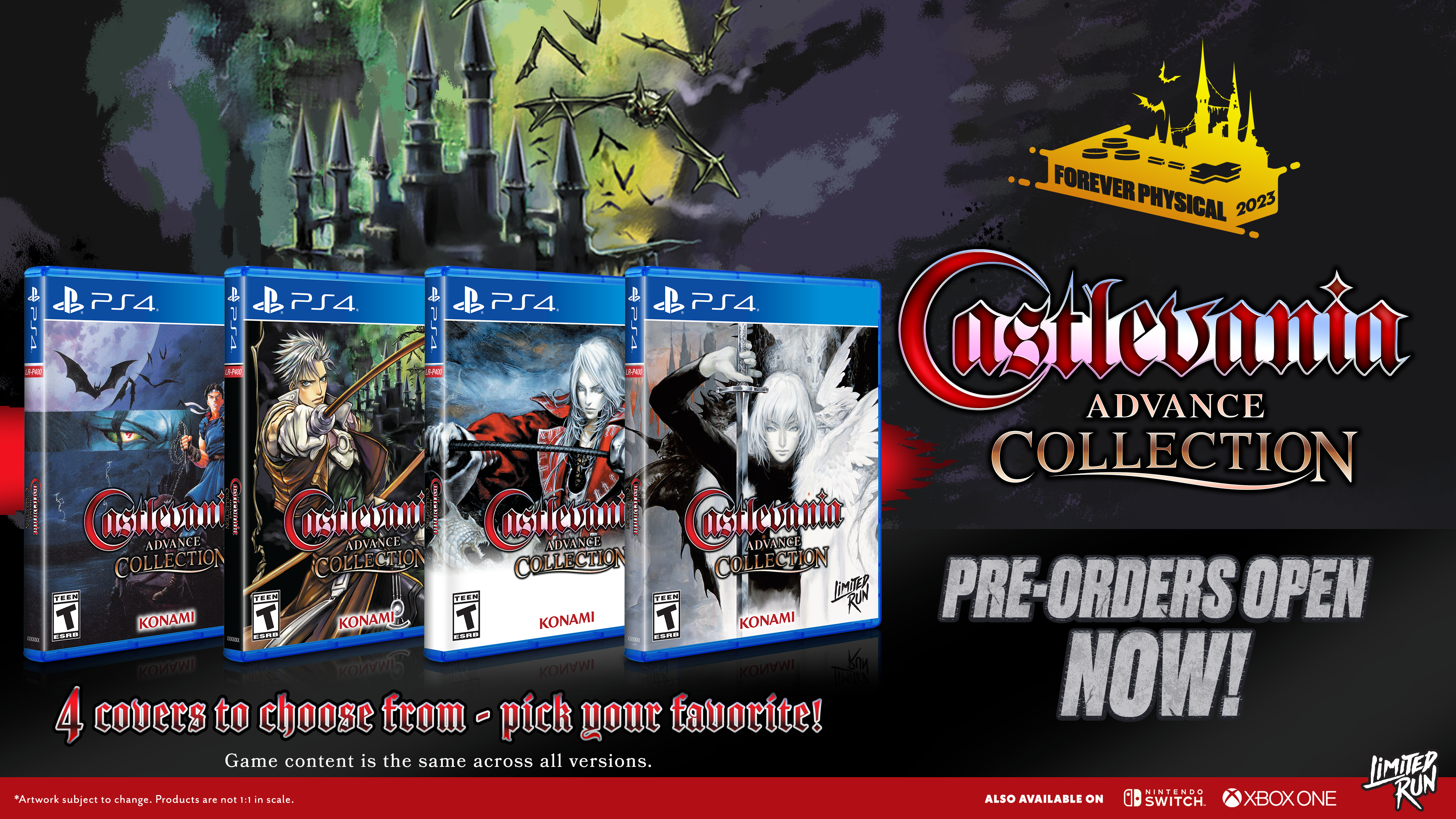 Limited Run #524: Castlevania Advance Collection (PS4)