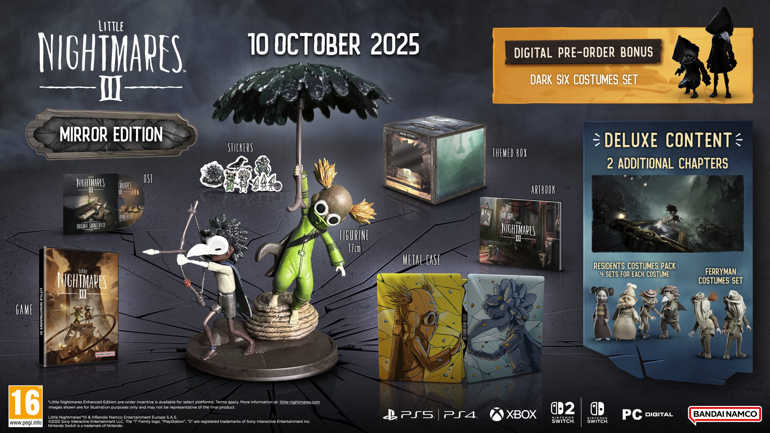 Little Nightmares III Mirror Edition drops to £35.95 on Amazon