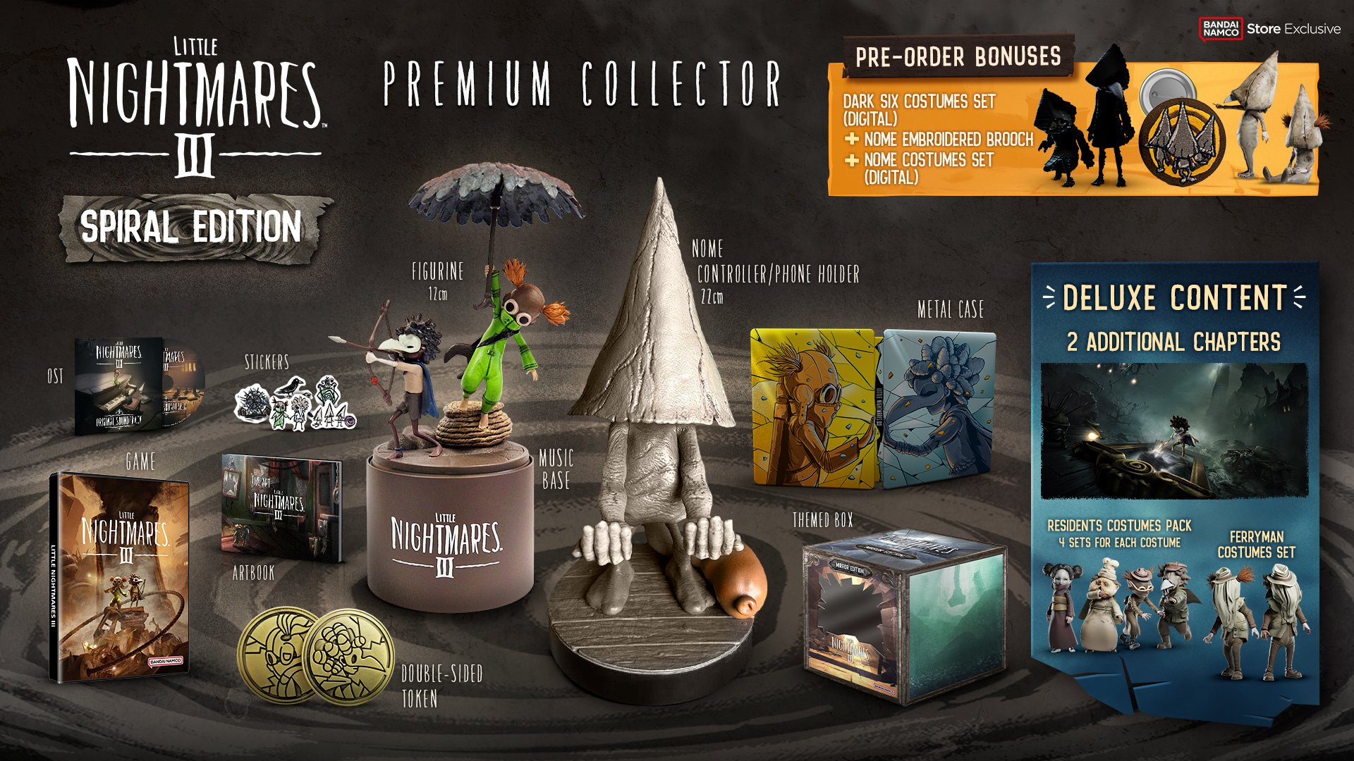 Little Nightmares III Premium Spiral Edition