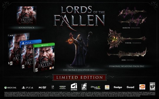 Lords Of The Fallen Limited Edition