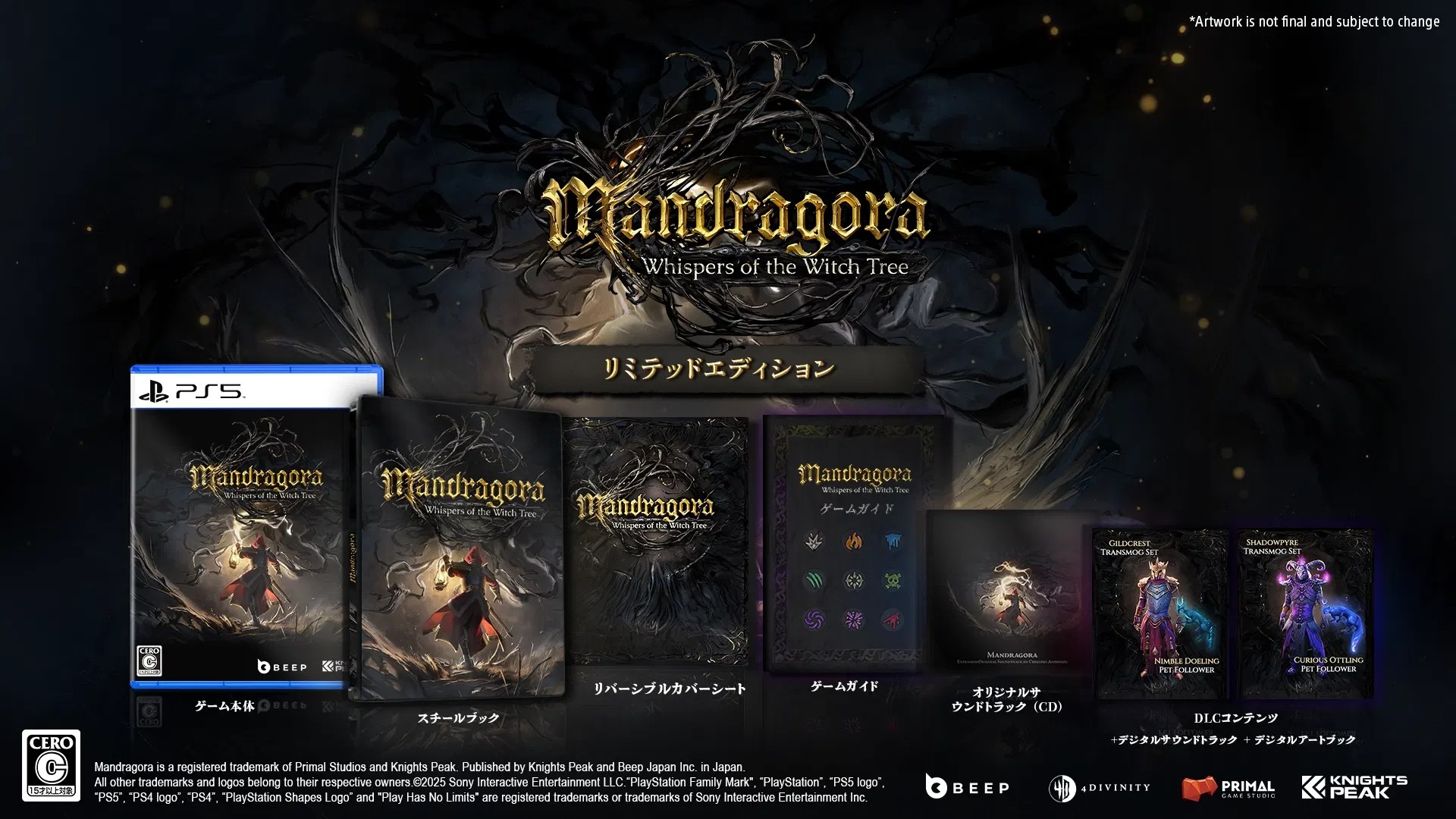 Mandragora: Whispers of the Witch Tree Limited Deluxe Edition