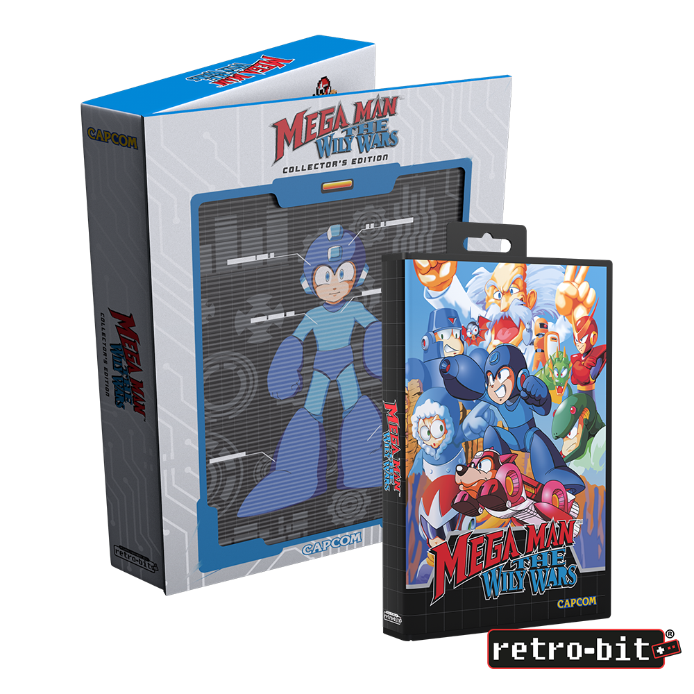 Mega Man: The Wily Wars Collector's Edition (Mega Drive)