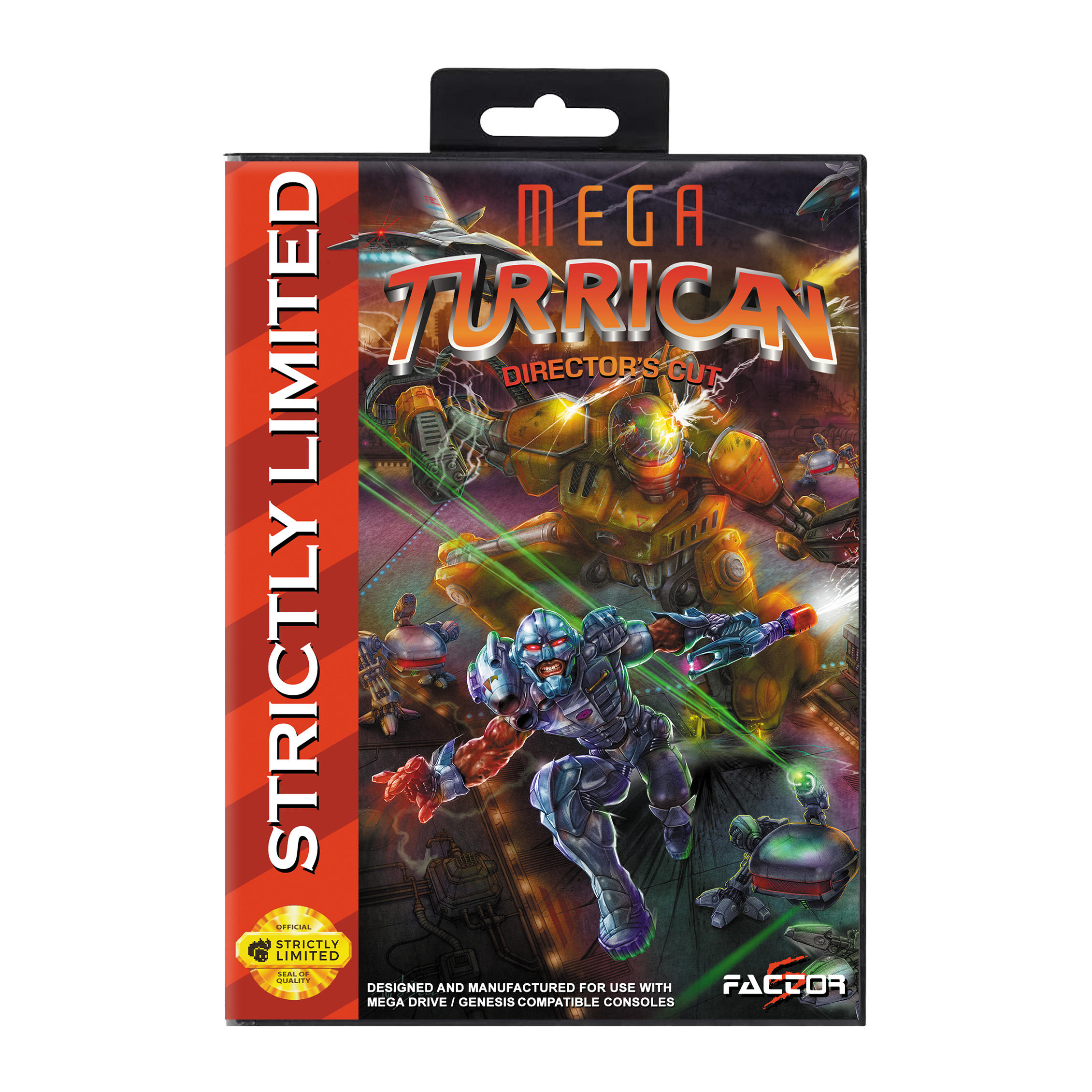 Mega Turrican Director's Cut (Genesis/Mega Drive Compatible)
