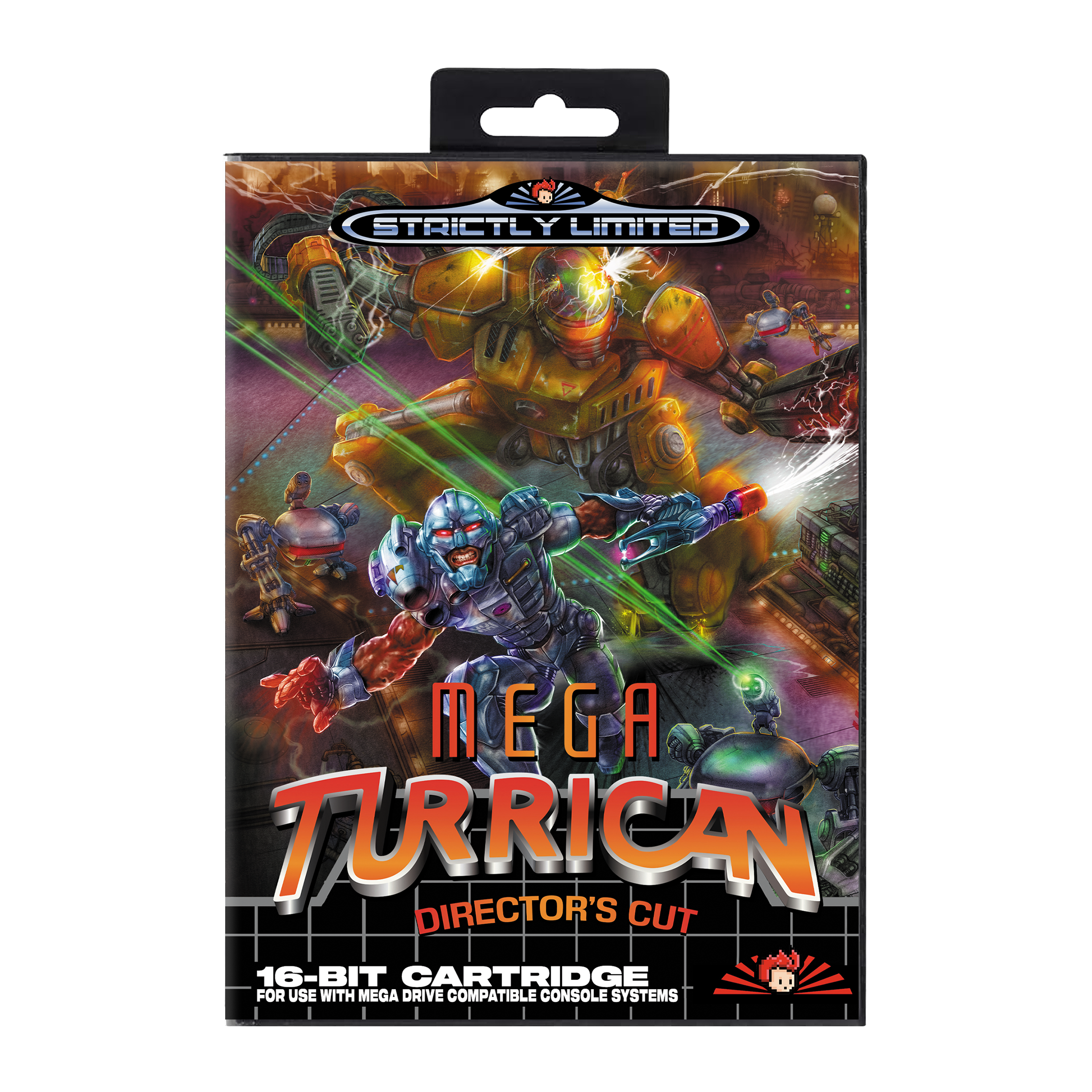 Mega Turrican Director's Cut (Mega Drive/Genesis Compatible)