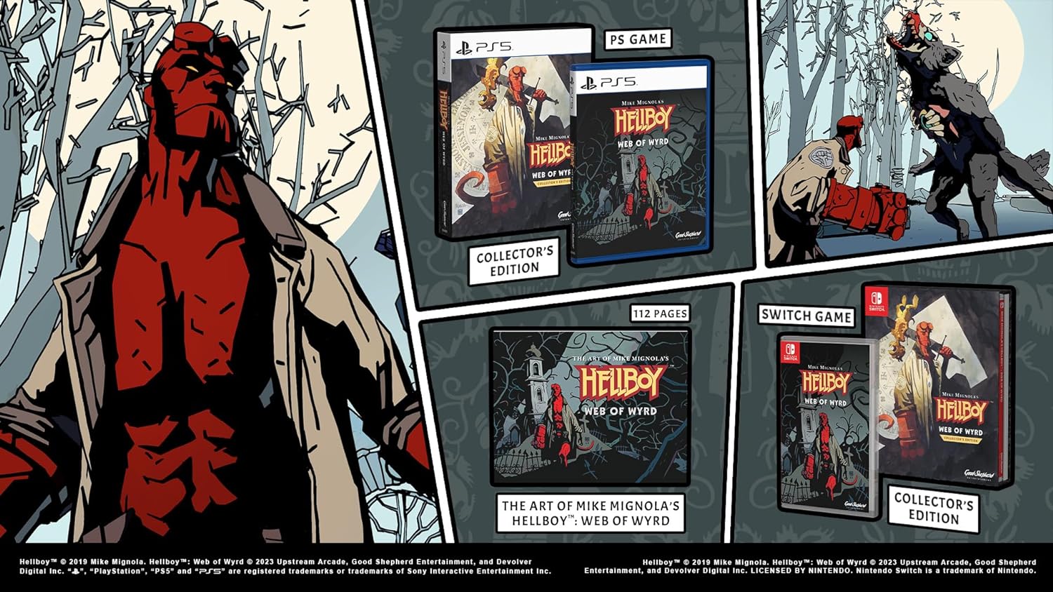 Mike Mignola’s Hellboy: Web of Wyrd Collector’s Edition